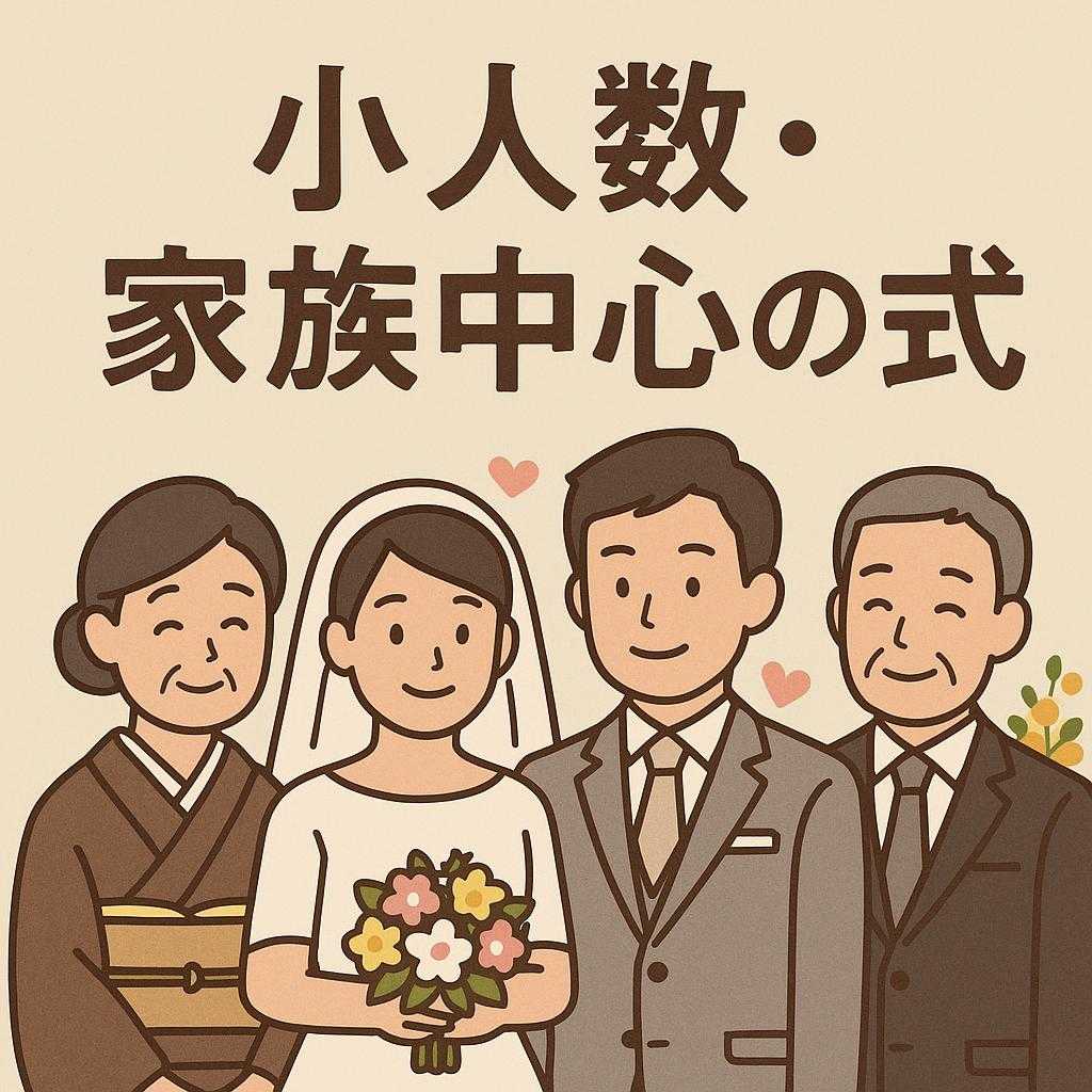 小人数/家族中心の式