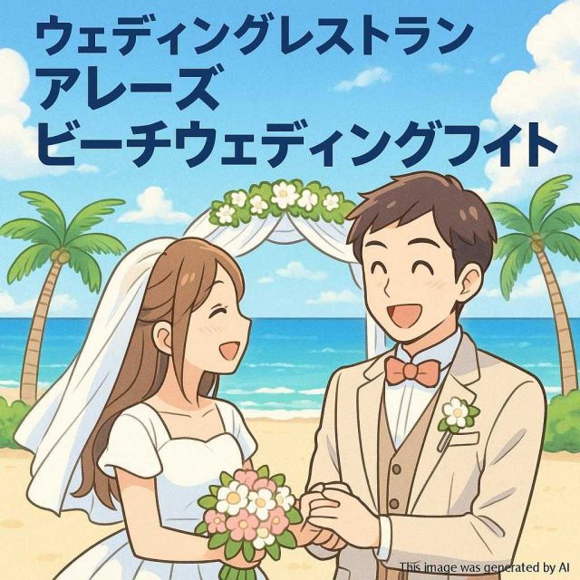 ウェディングレストラン アレーズ ビーチウェディングフォイト