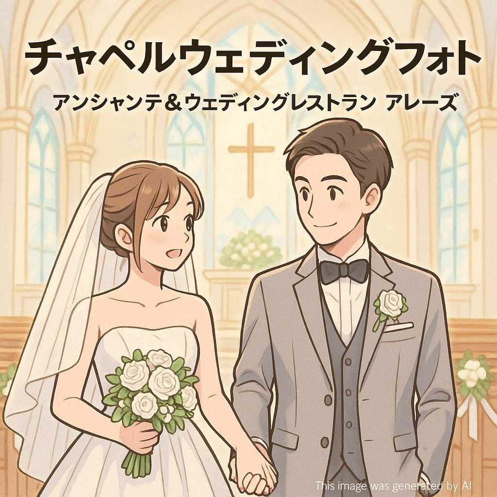 チャペルウェディングフォト アンシャンテ＆ウェディングレストラン アレーズ