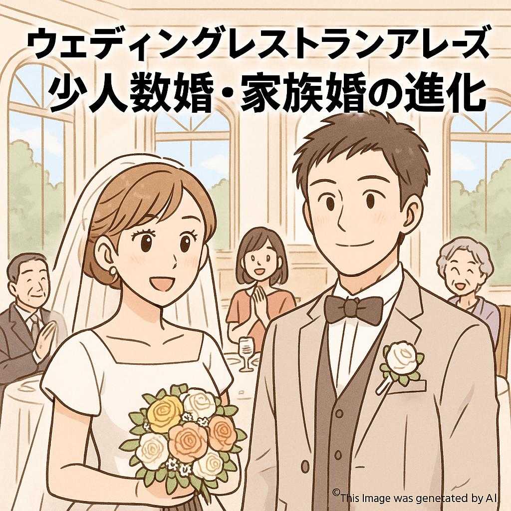 ウェディングレストランアレーズ 少人数婚・家族婚の進化