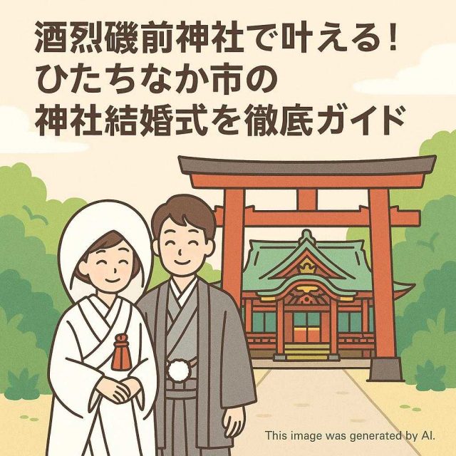 酒列磯前神社で叶える！ひたちなか市の神社結婚式を徹底ガイド