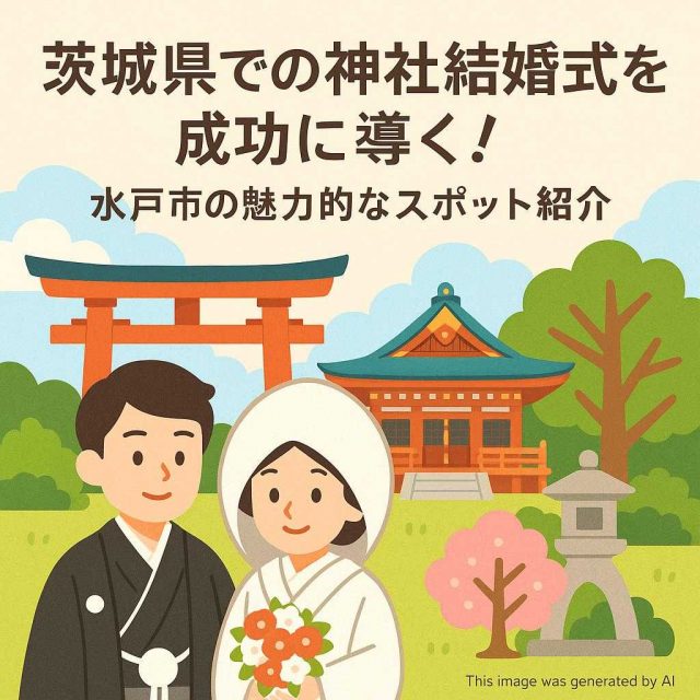 茨城県での神社結婚式を成功に導く！水戸市の魅力的なスポット紹介