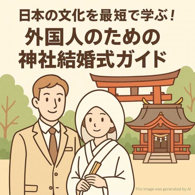 日本の文化を最短で学ぶ！外国人のための神社結婚式ガイド