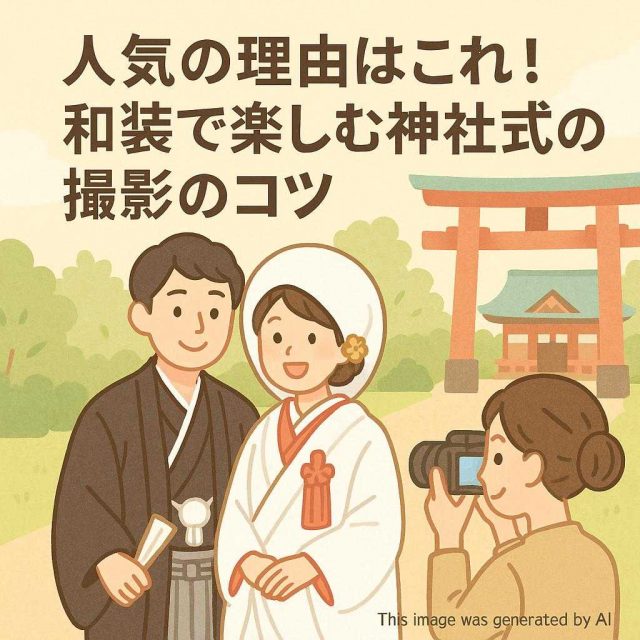 人気の理由はこれ！和装で楽しむ神社式の撮影のコツ