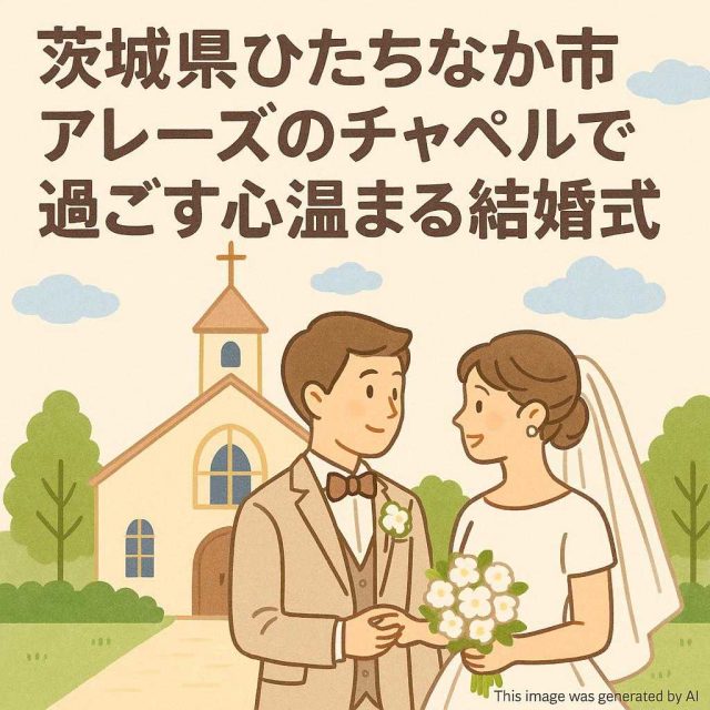 茨城県ひたちなか市アレーズのチャペルで過ごす心温まる結婚式