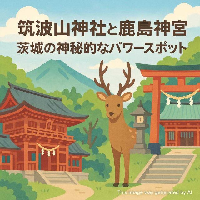筑波山神社と鹿島神宮: 茨城の神秘的なパワースポット