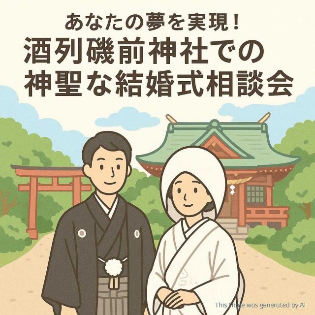 あなたの夢を実現！酒列磯前神社での神聖な結婚式相談会