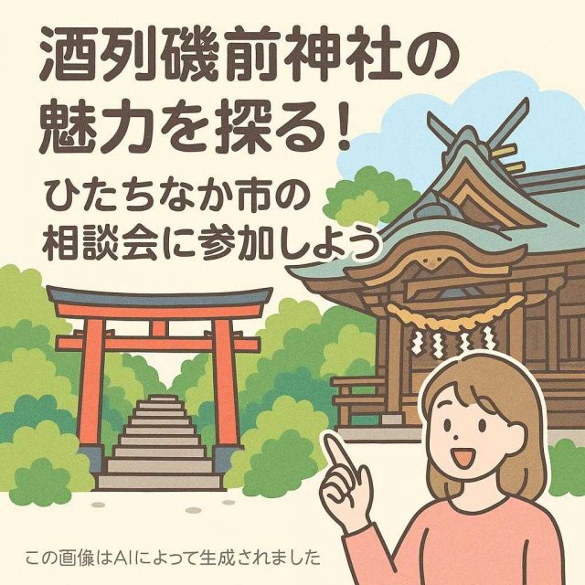 酒列磯前神社の魅力を探る！ひたちなか市の相談会に参加しよう
