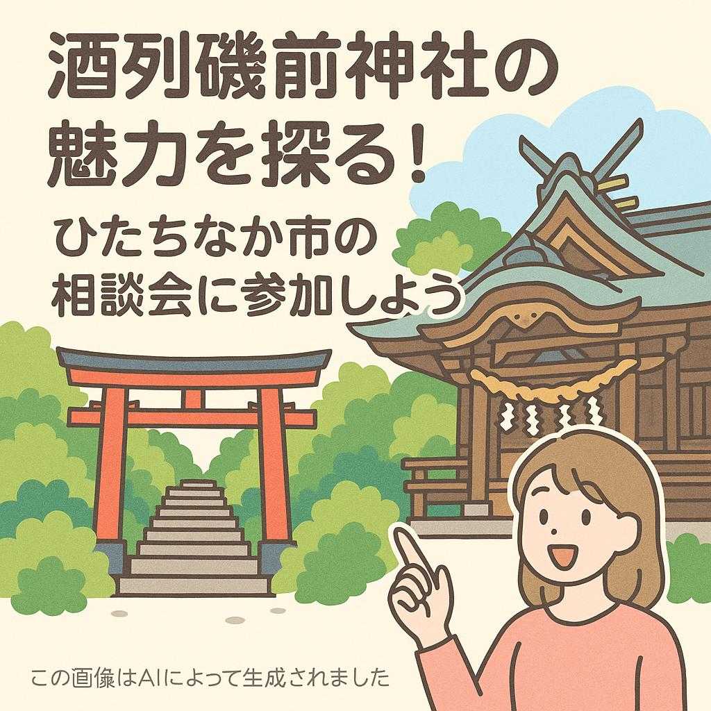 酒列磯前神社の魅力を探る！ひたちなか市の相談会に参加しよう