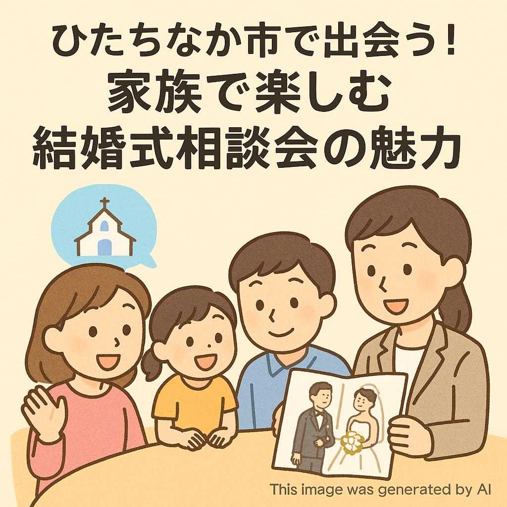ひたちなか市で出会う！家族で楽しむ結婚式相談会の魅力