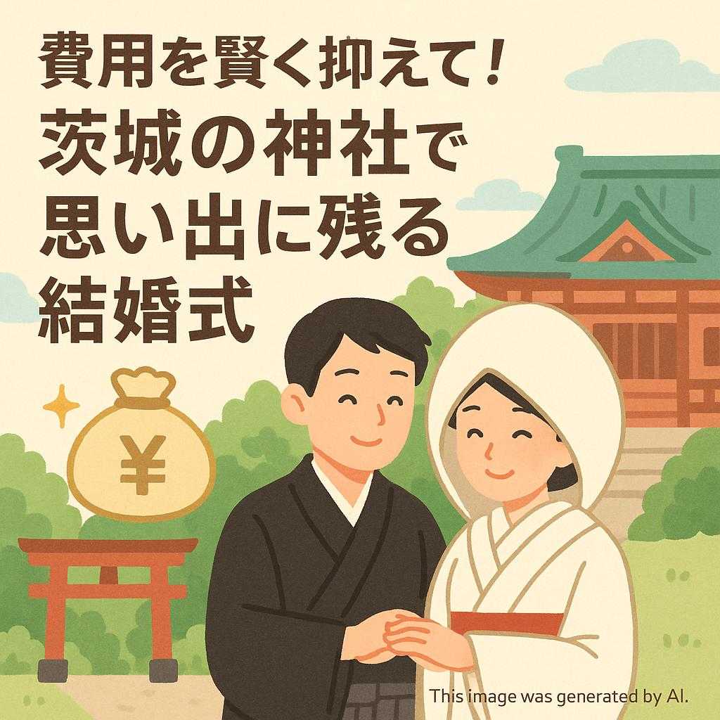 費用を賢く抑えて！茨城の神社で思い出に残る結婚式