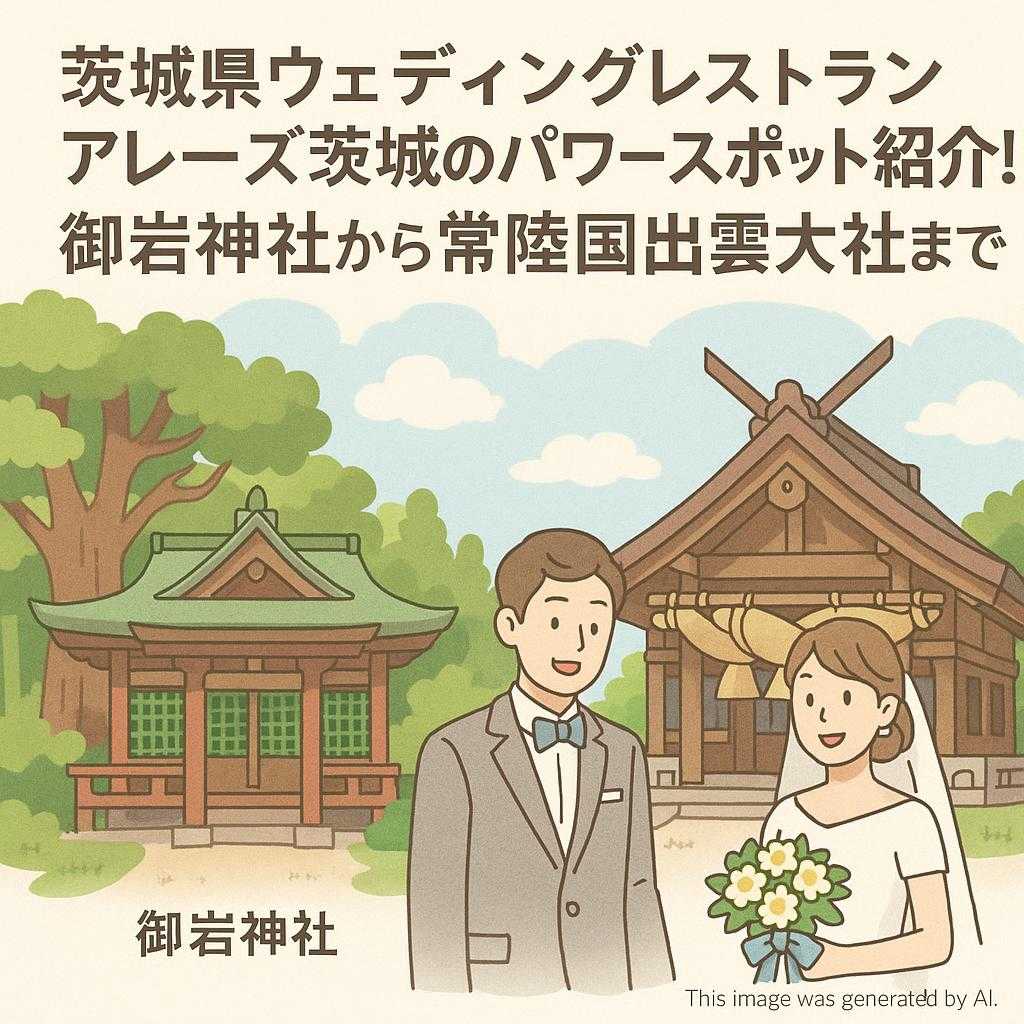 茨城県ウェディングレストラン アレーズ茨城のパワースポット紹介！御岩神社から常陸国 出雲大社まで