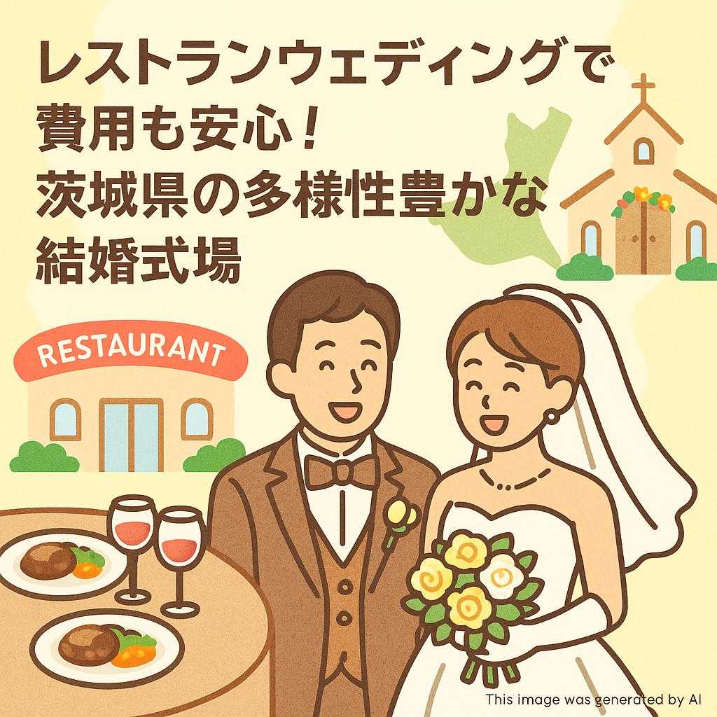レストランウェディングで費用も安心！茨城県の多様性豊かな結婚式場
