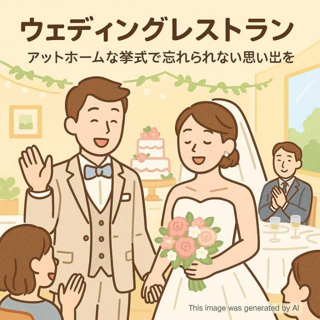 ウェディングレストラン アットホームな挙式で忘れられない思い出を