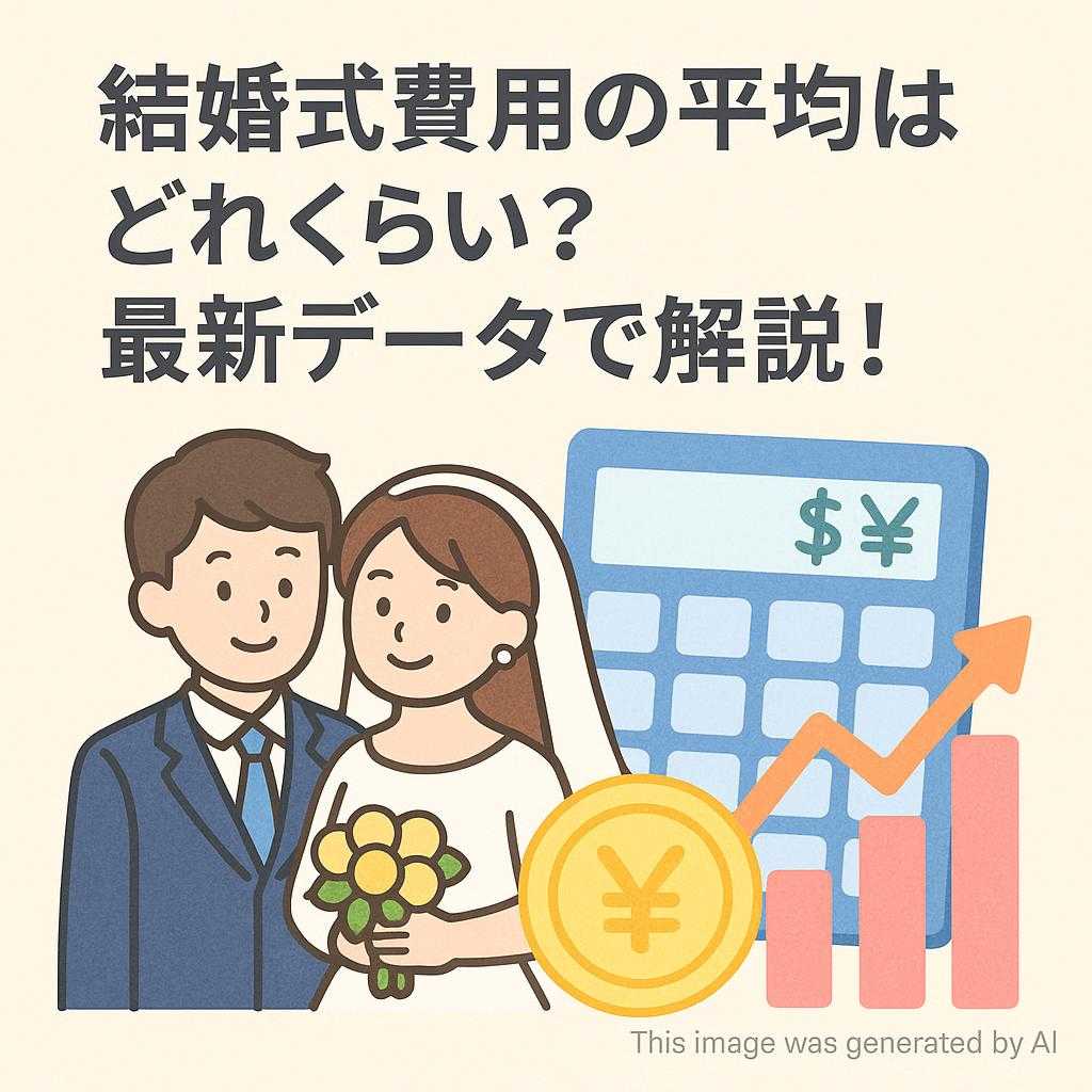 結婚式費用の平均はどれくらい？最新データで解説！