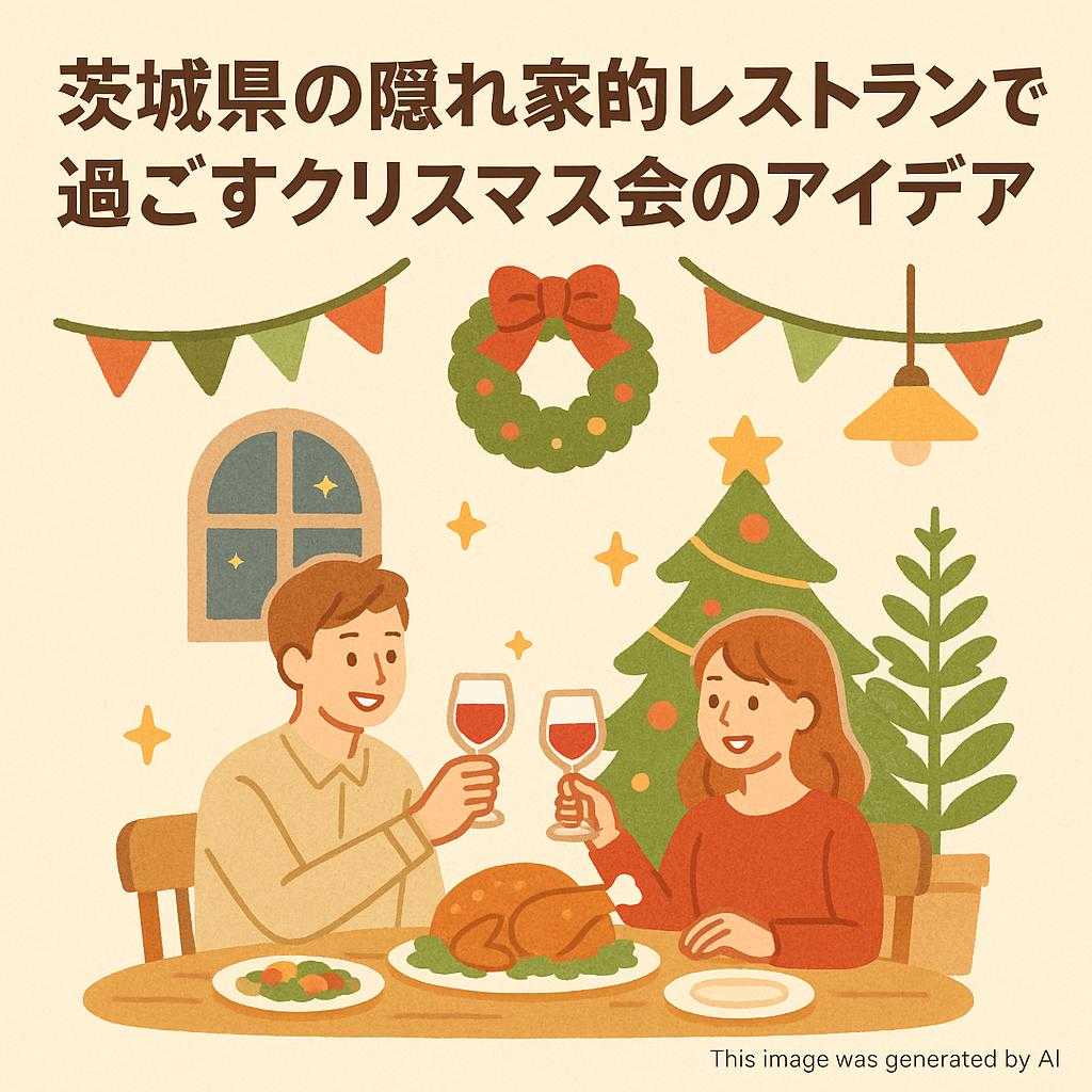茨城県の隠れ家的レストランで過ごすクリスマス会のアイデア