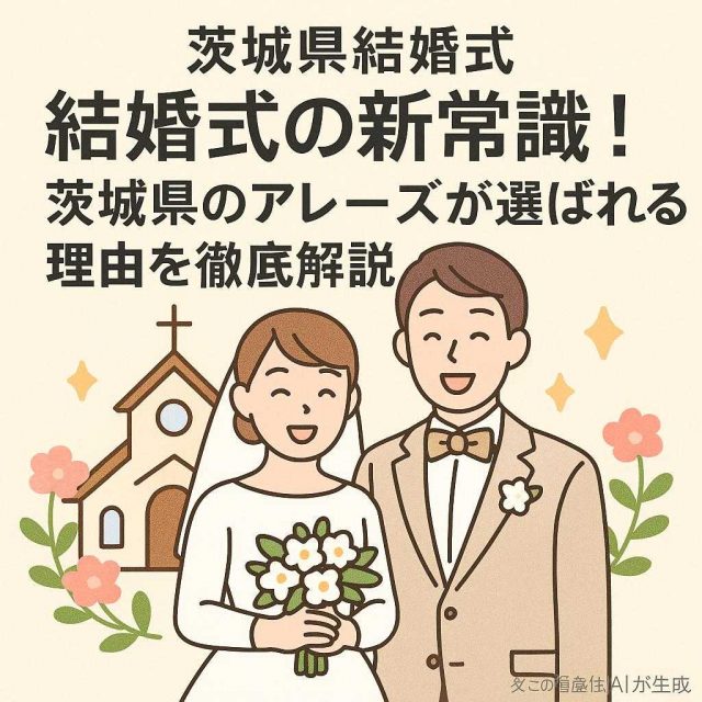 茨城県結婚式 結婚式の新常識！茨城県のアレーズが選ばれる理由を徹底解説