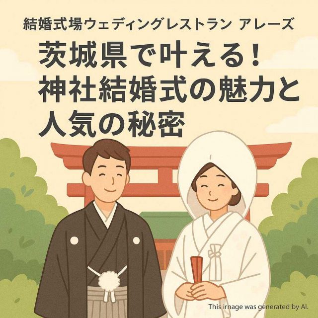 結婚式場ウェディングレストラン アレーズ 茨城県で叶える！神社結婚式の魅力と人気の秘密
