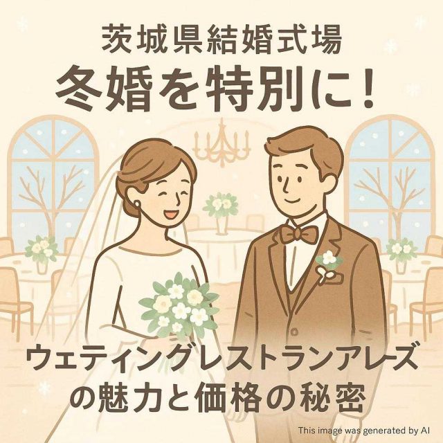 茨城県結婚式場 冬婚を特別に！ウェディングレストランアレーズの魅力と価格の秘密
