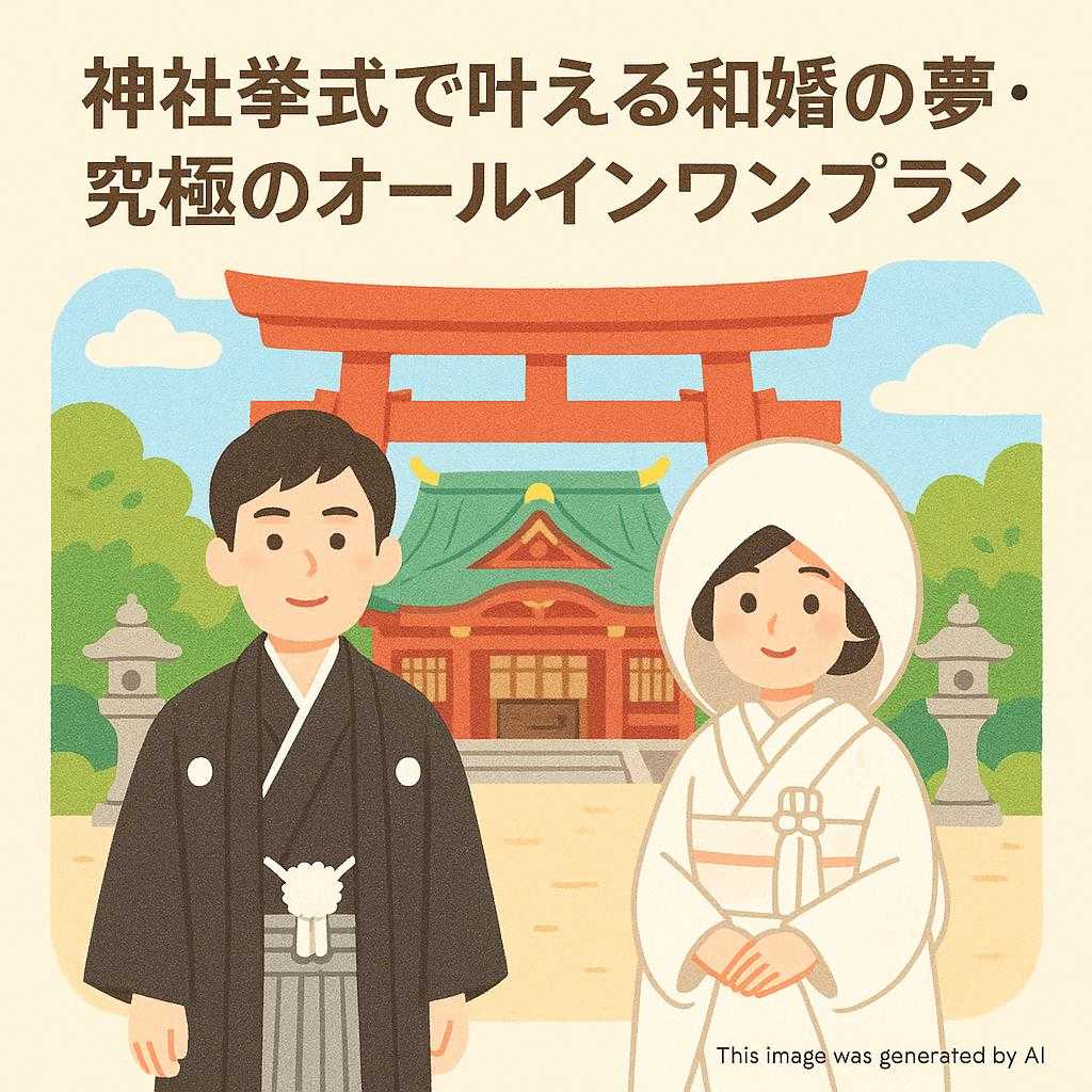 神社挙式で叶える和婚の夢・究極のオールインワンプラン