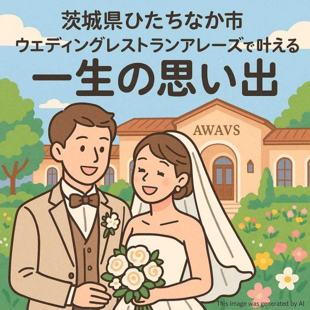 茨城県ひたちなか市 ウェディングレストランアレーズ で叶える一生の思い出