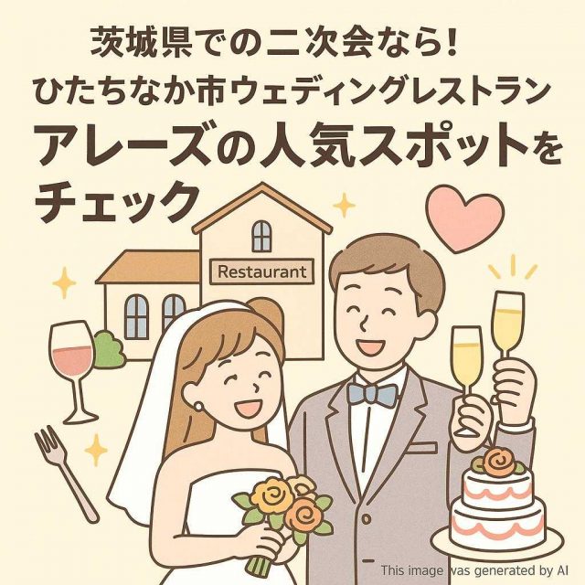 茨城県での二次会なら！ひたちなか市ウェディングレストランアレーズの人気スポットをチェック
