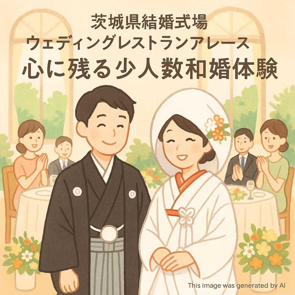 茨城県結婚式場ウェディングレストランアレーズ 心に残る少人数和婚体験