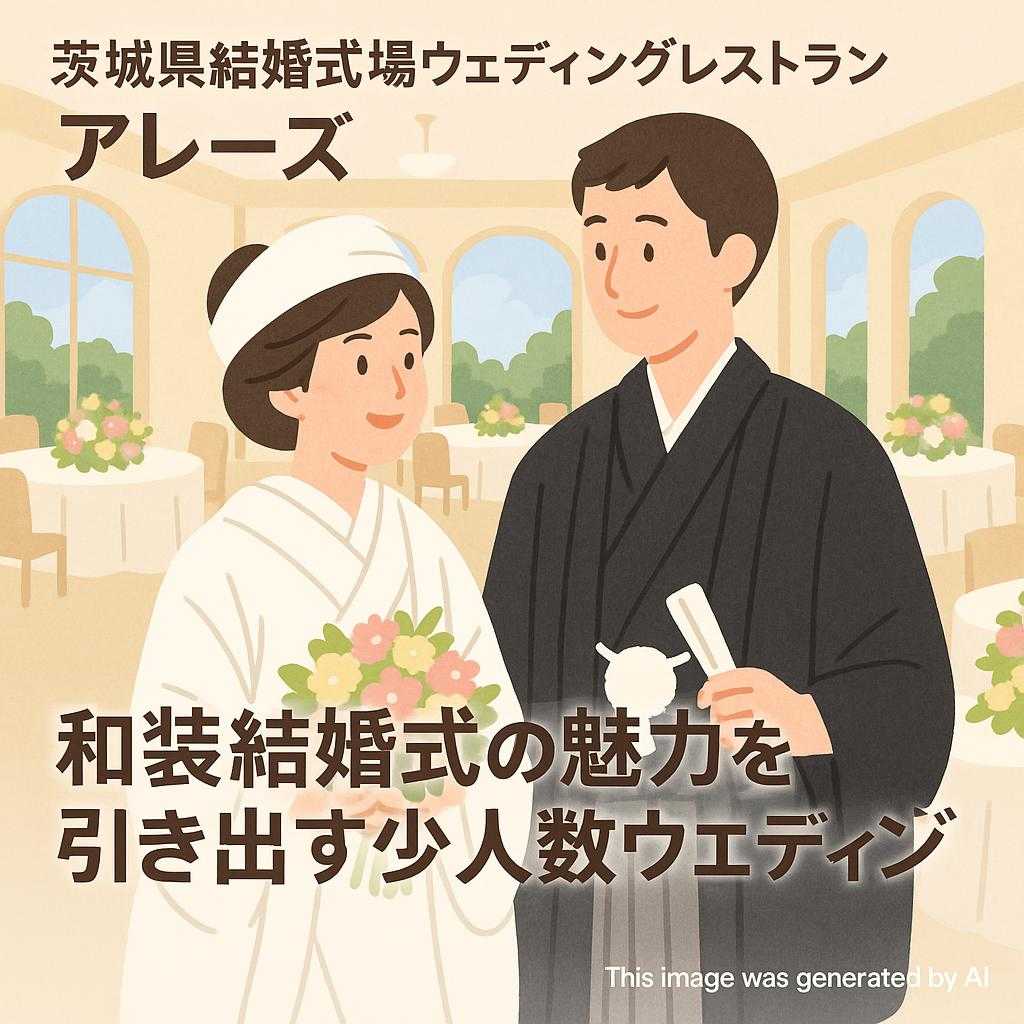 茨城県結婚式場ウェディングレストランアレーズ 和装結婚式の魅力を引き出す少人数ウェディング