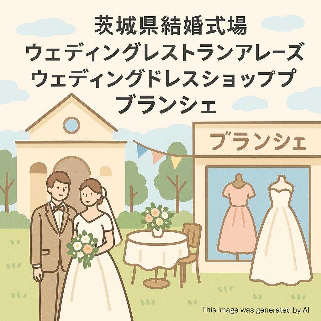 茨城県結婚式場ウェディングレストランアレーズ ウェディングドレスショップ ブランシェ