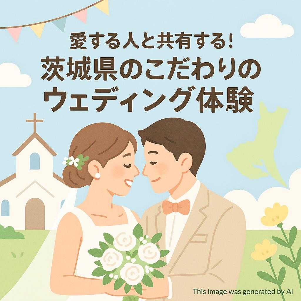 愛する人と共有する！茨城県のこだわりのウェディング体験