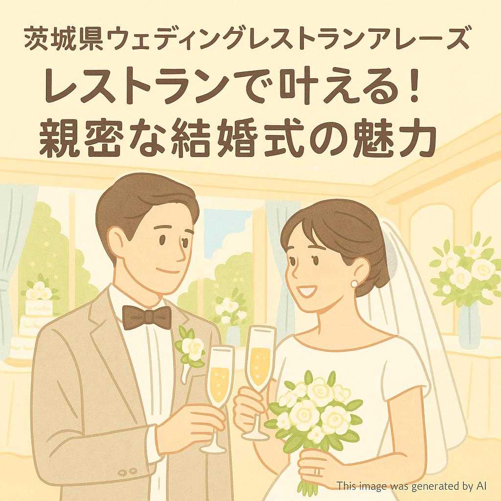 茨城県ウェディングレストランアレーズ レストランで叶える！親密な結婚式の魅力