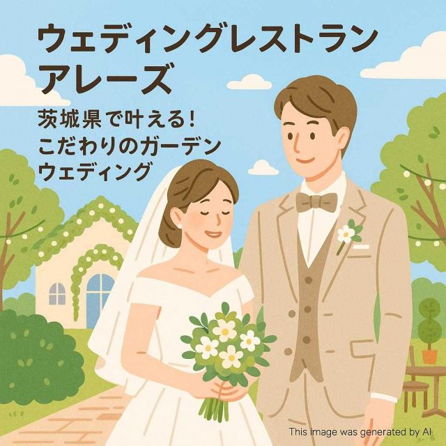 ウェディングレストラン アレーズ 茨城県で叶える！こだわりのガーデンウェディング