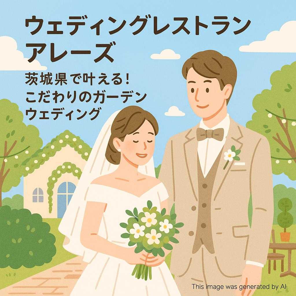 ウェディングレストラン アレーズ 茨城県で叶える！こだわりのガーデンウェディング