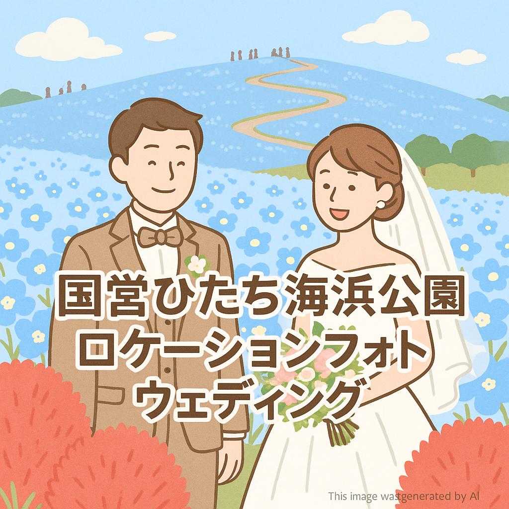 国営ひたち海浜公園ロケーションフォトウェディング