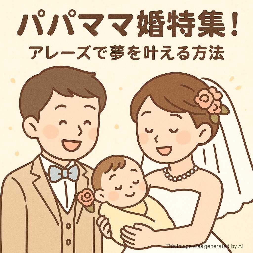 パパママ婚特集！アレーズで夢を叶える方法