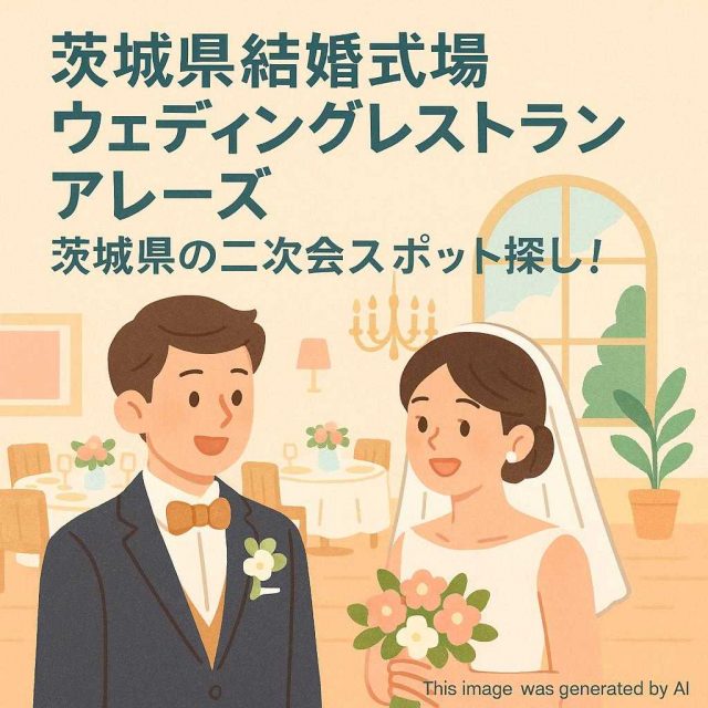 茨城県結婚式場ウェディングレストランアレーズ 茨城県の二次会スポット探し！