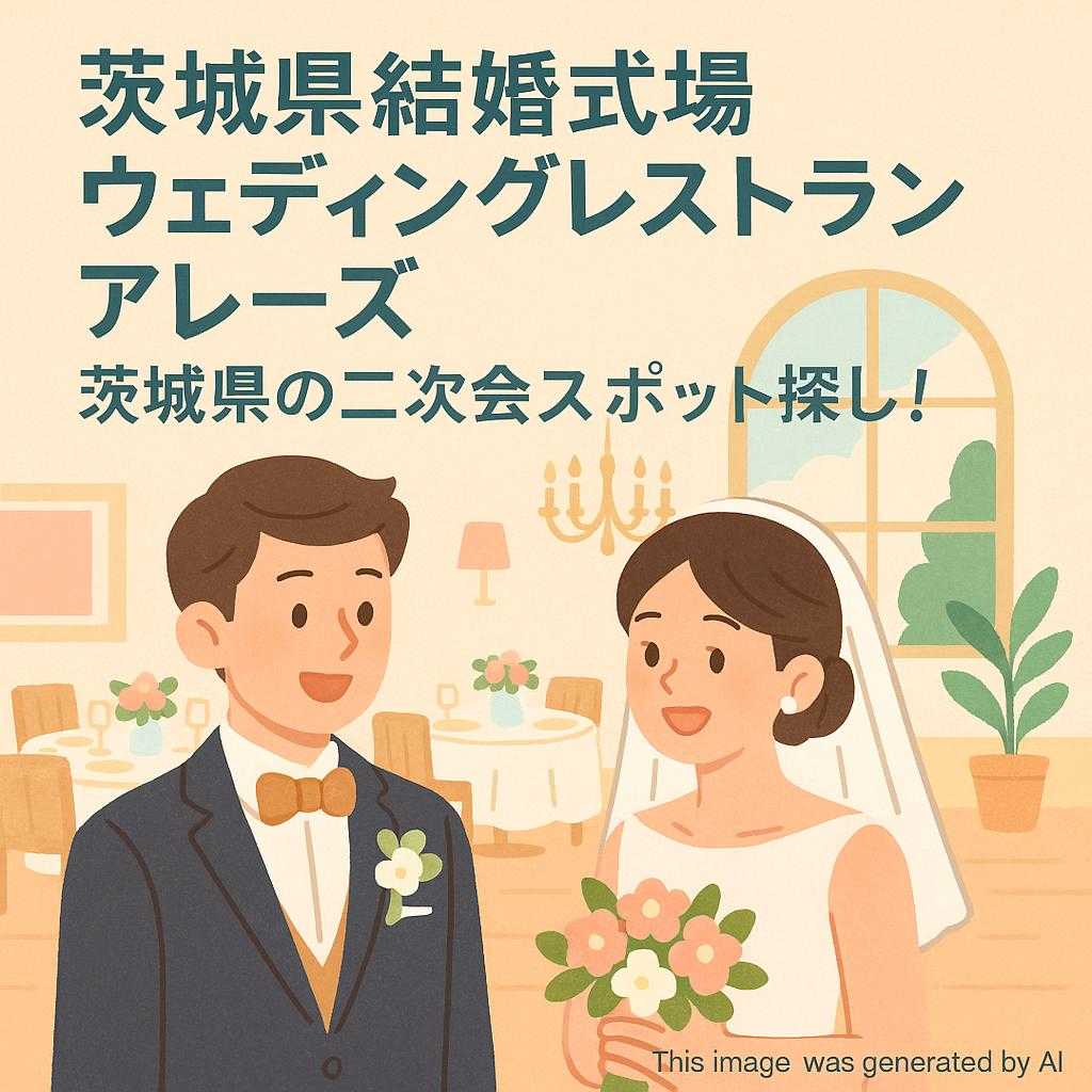 茨城県結婚式場ウェディングレストランアレーズ 茨城県の二次会スポット探し！