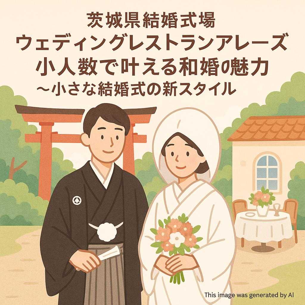 茨城県結婚式場 ウェディングレストランアレーズ少人数で叶える和婚の魅力〜小さな結婚式の新スタイル