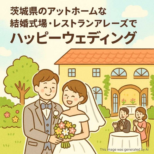茨城県のアットホームな結婚式場・レストランアレーズでハッピーウェディング