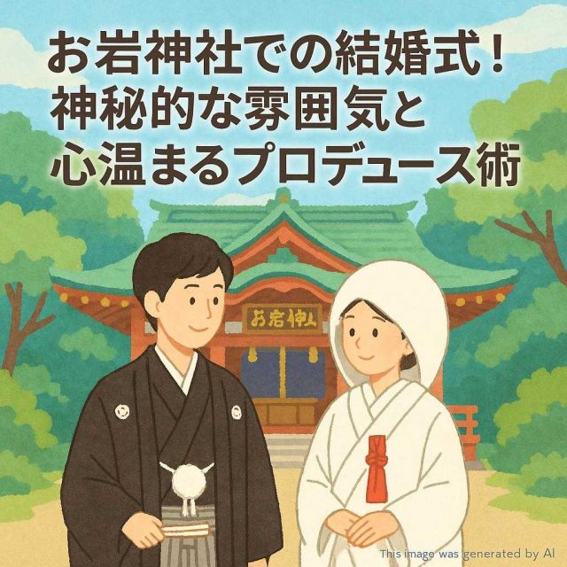 お岩神社での結婚式！神秘的な雰囲気と心温まるプロデュース術