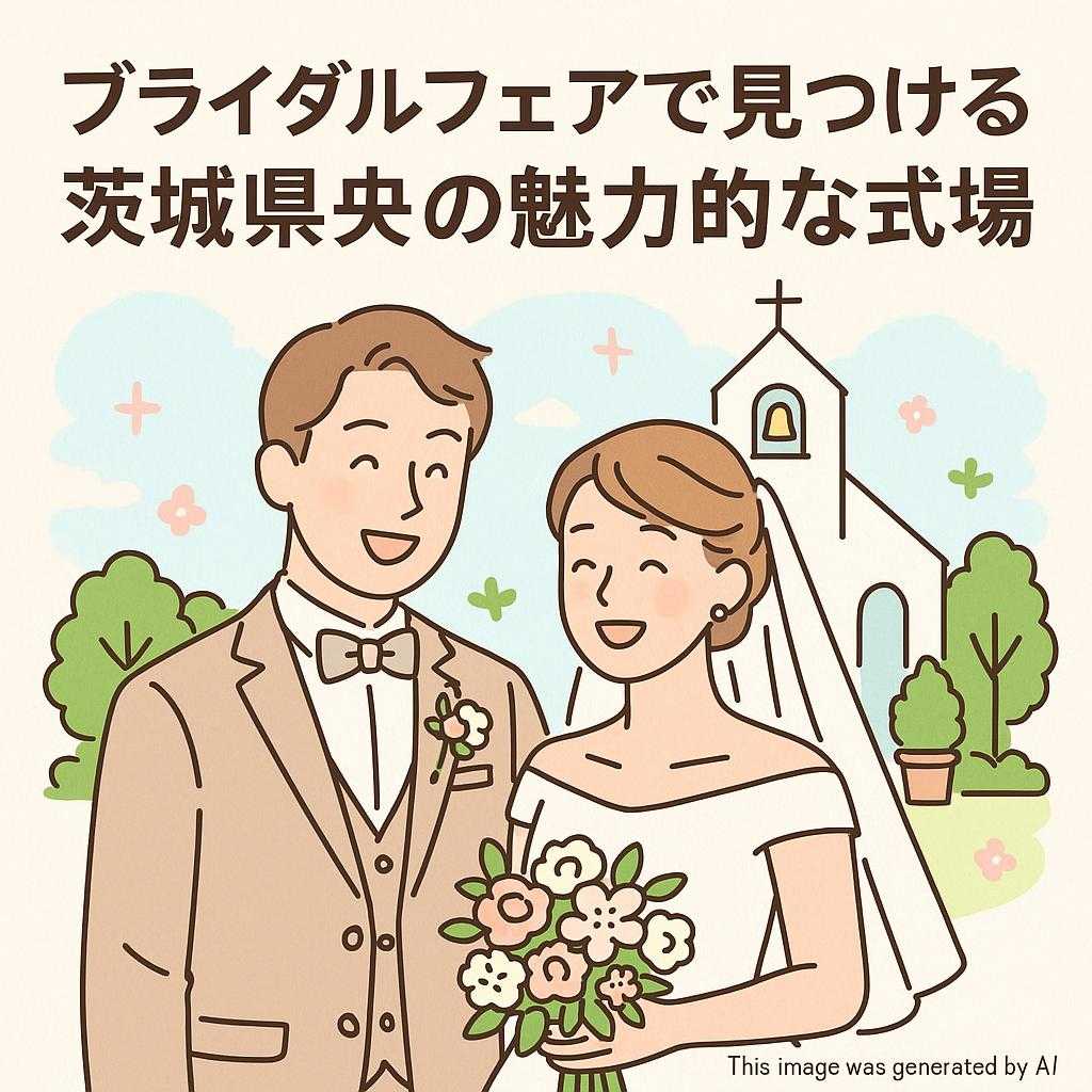 ブライダルフェアで見つける 茨城県央の魅力的な式場