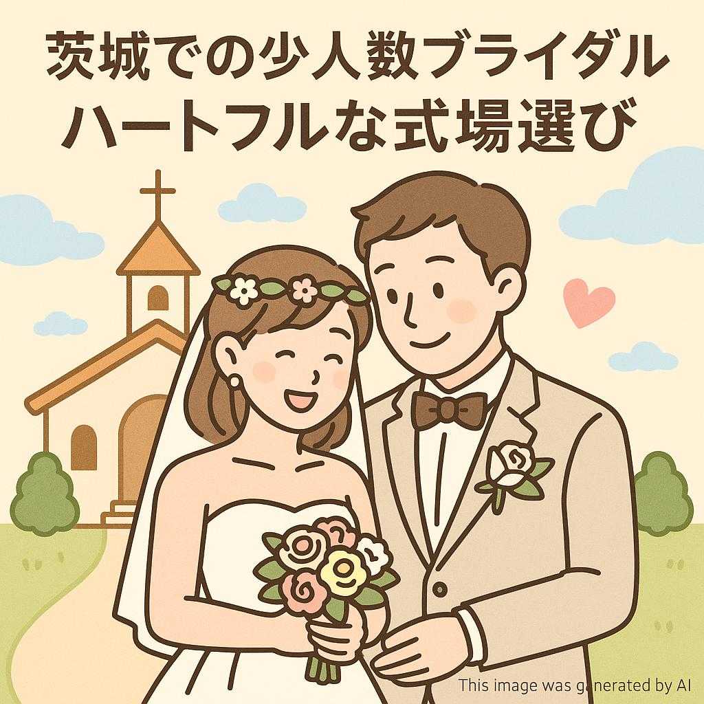 茨城での少人数ブライダル ハートフルな式場選び