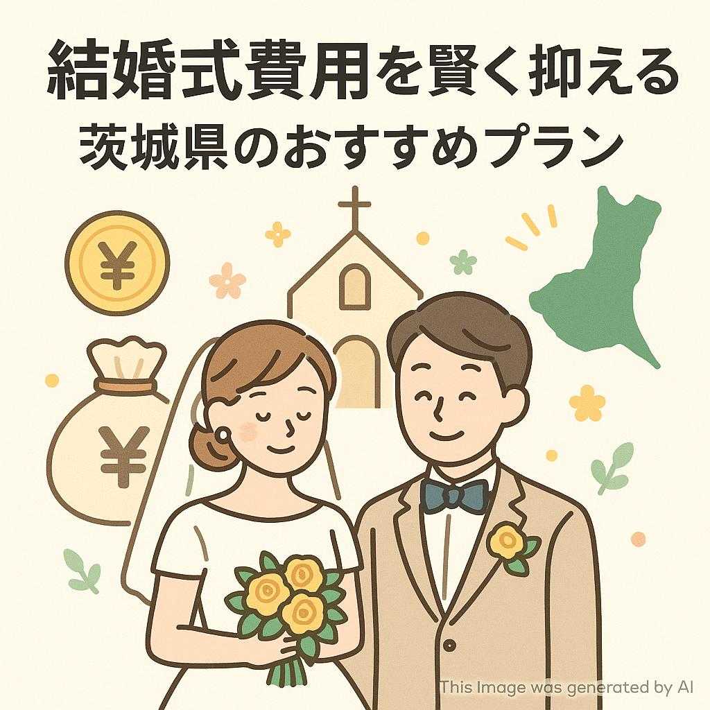 結婚式費用を賢く抑える 茨城県のおすすめプラン
