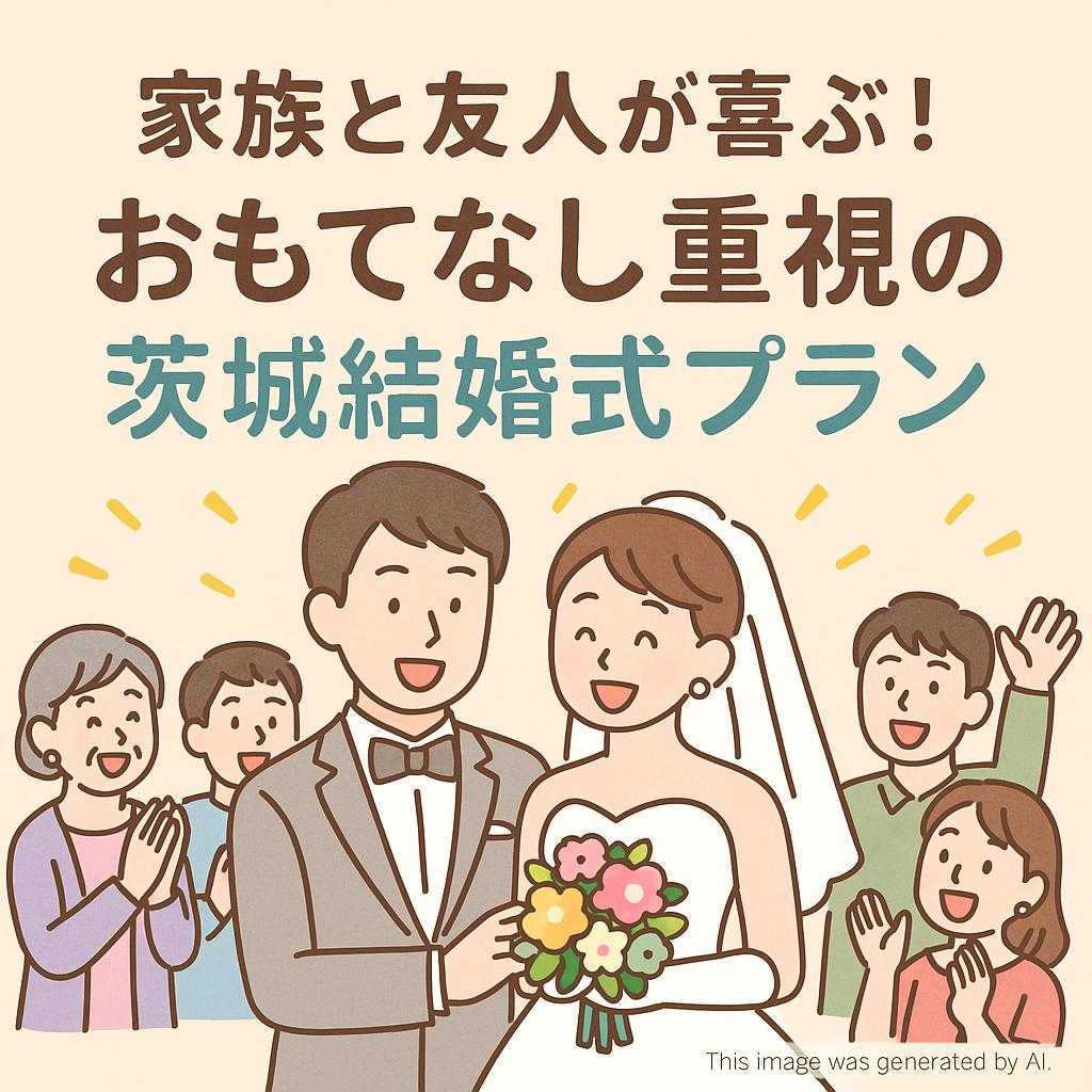 家族と友人が喜ぶ！おもてなし重視の茨城結婚式プラン