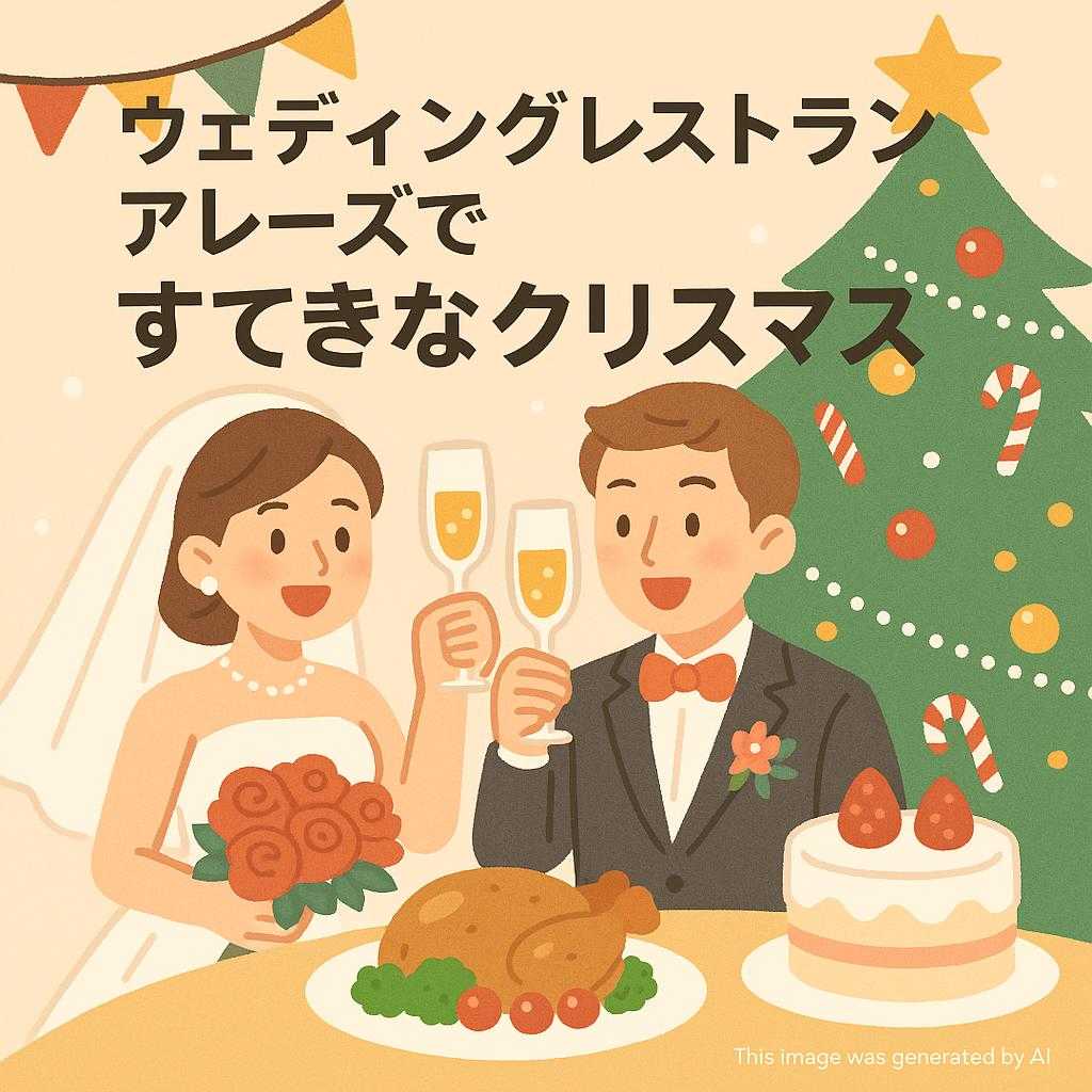 ウェディングレストランアレーズですてきなクリスマス