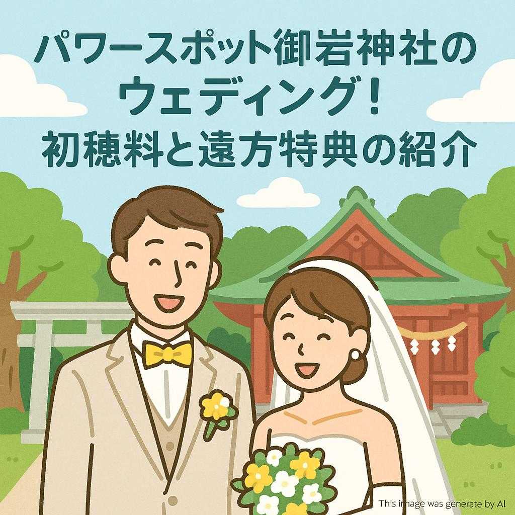 パワースポット御岩神社のウェディング！初穂料と遠方特典の紹介