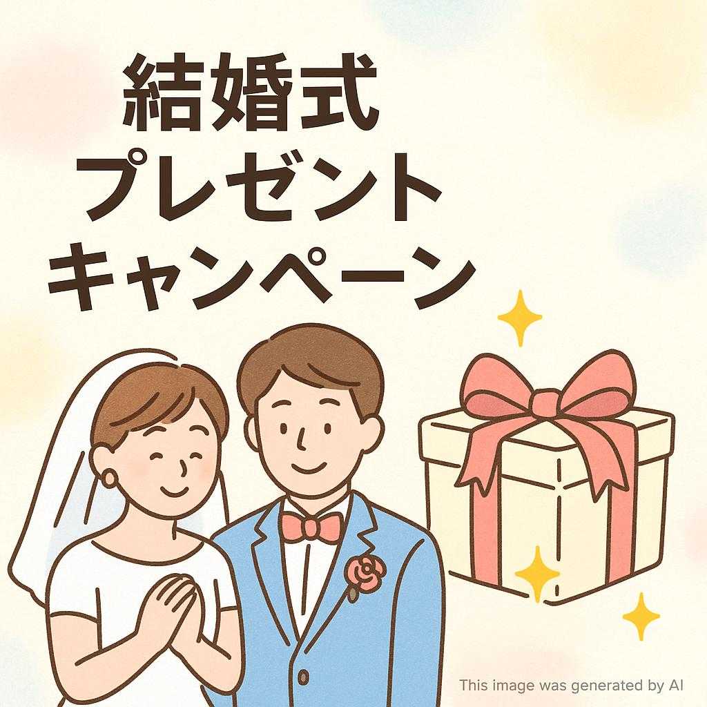 結婚式プレゼントキャンペーン