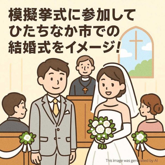模擬挙式に参加してひたちなか市での結婚式をイメージ！