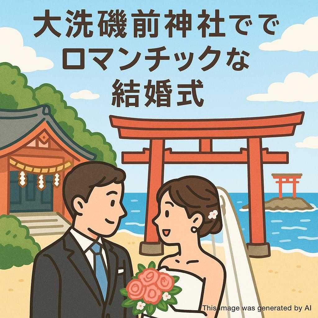 大洗磯前神社で叶えるロマンチックな結婚式