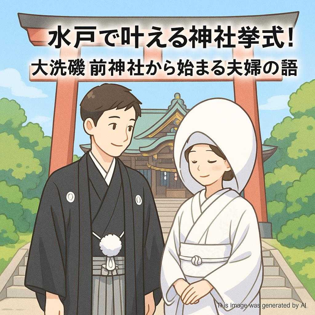 水戸で叶える神社挙式！大洗磯前神社から始まる夫婦の物語